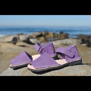Toddler Avarcas Pons Frailera Style in Violet